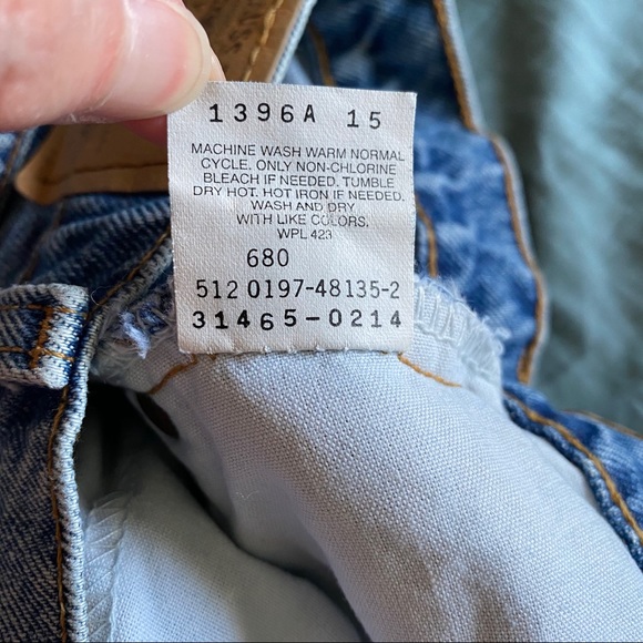 Vintage size 14 slim Levi’s jeans - Picture 8 of 10